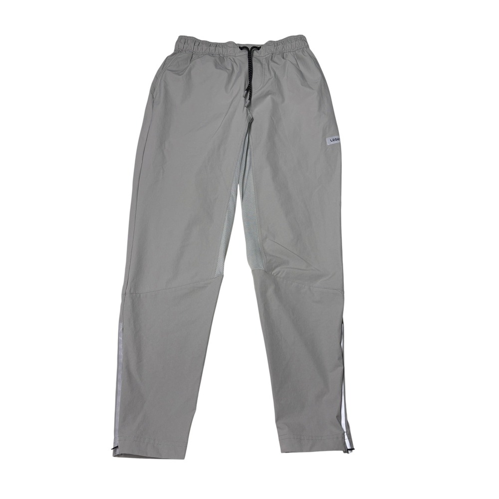 Legends Legends Carson Pants Mens Small W28 L29 Grey Reflective Training Joggers